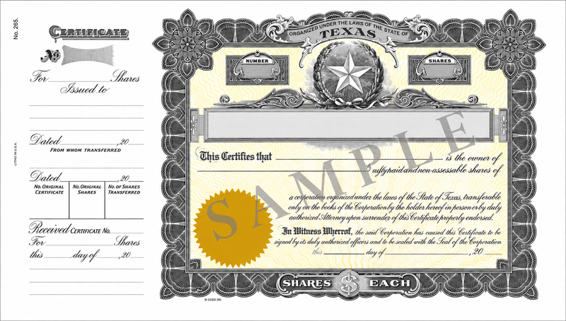 GOES Certificates