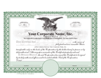 Corporation Stock Certificates