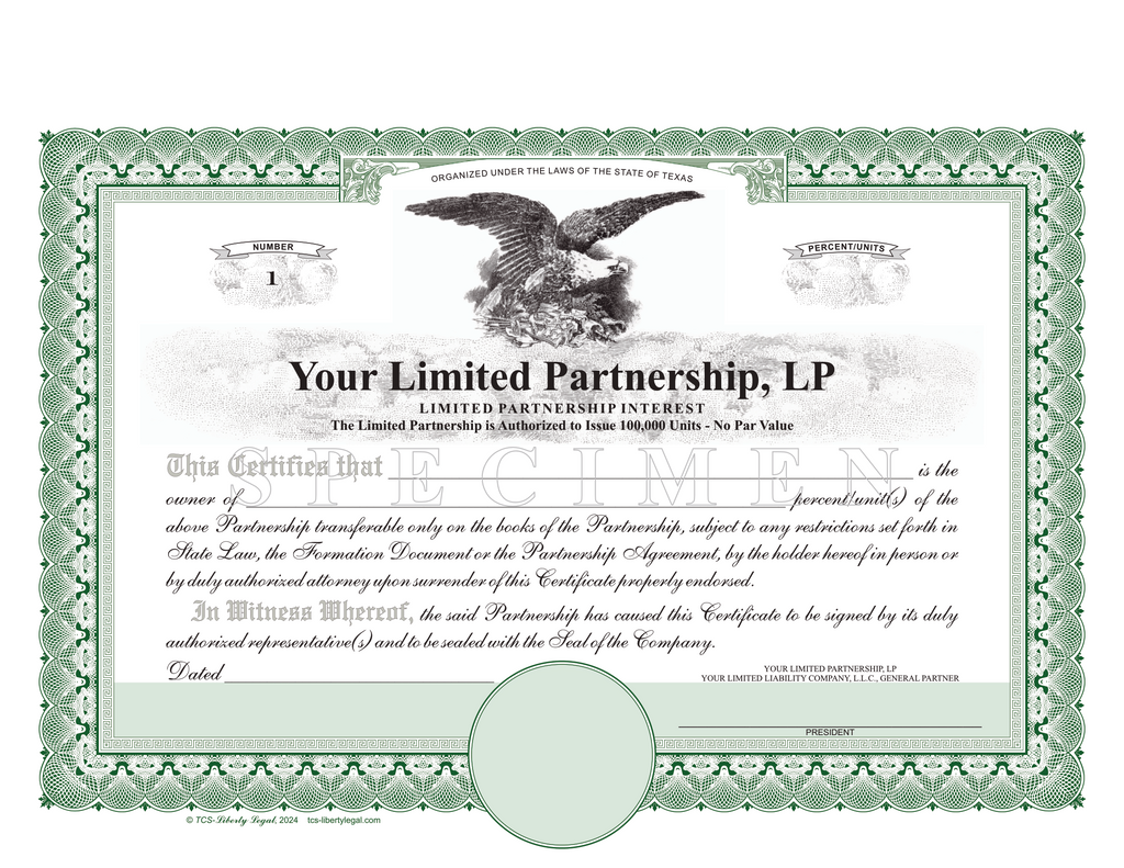 Limited Partnership Certificates (LP)