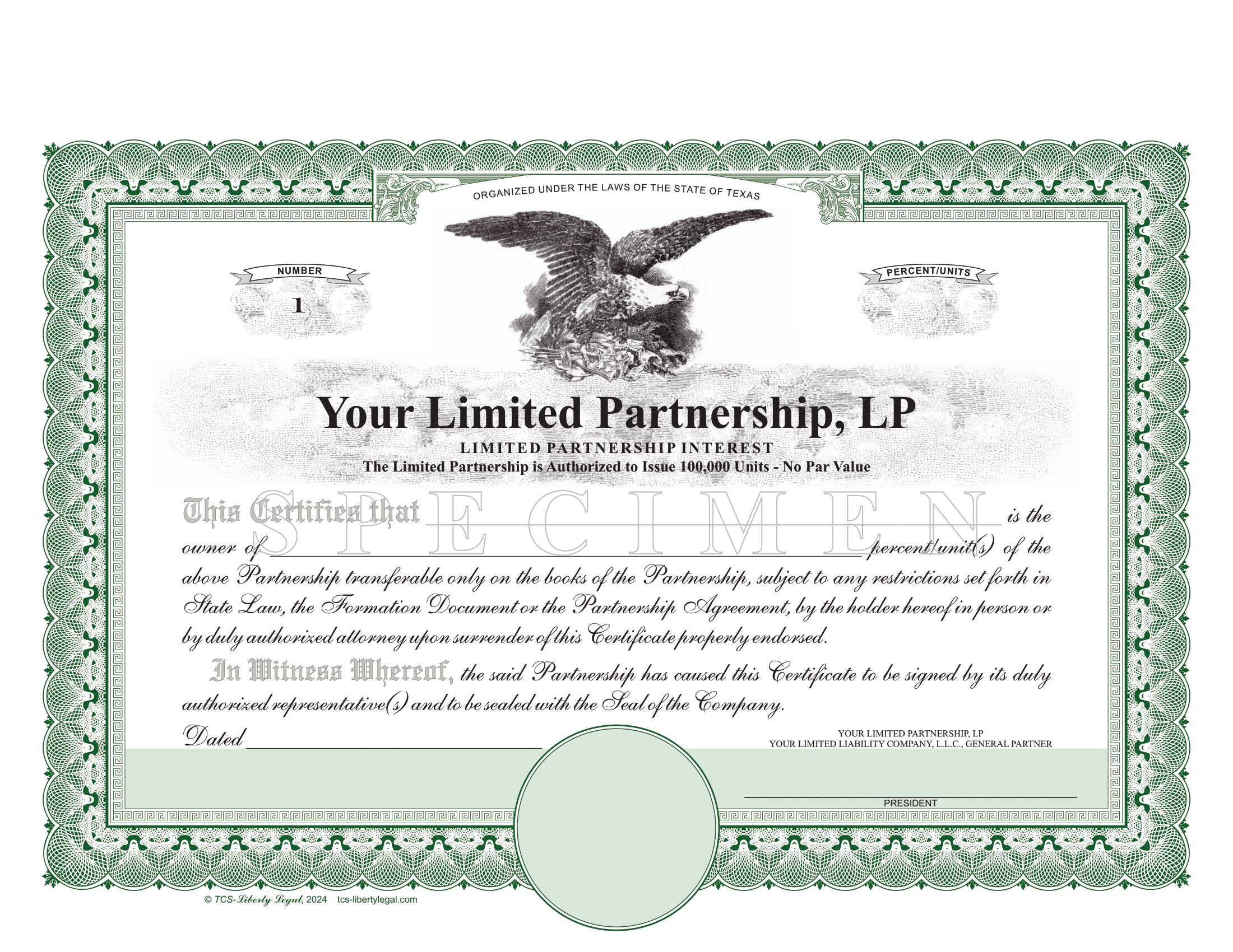 Limited Partnership Certificates (LP)