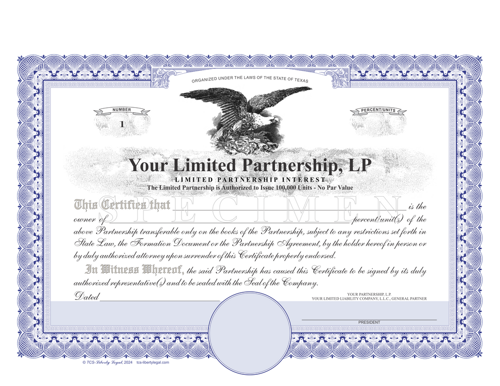 Limited Partnership Certificates (LP)