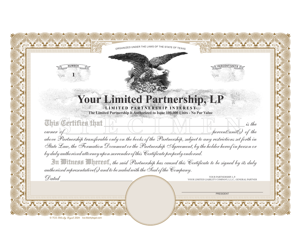 Limited Partnership Certificates (LP)