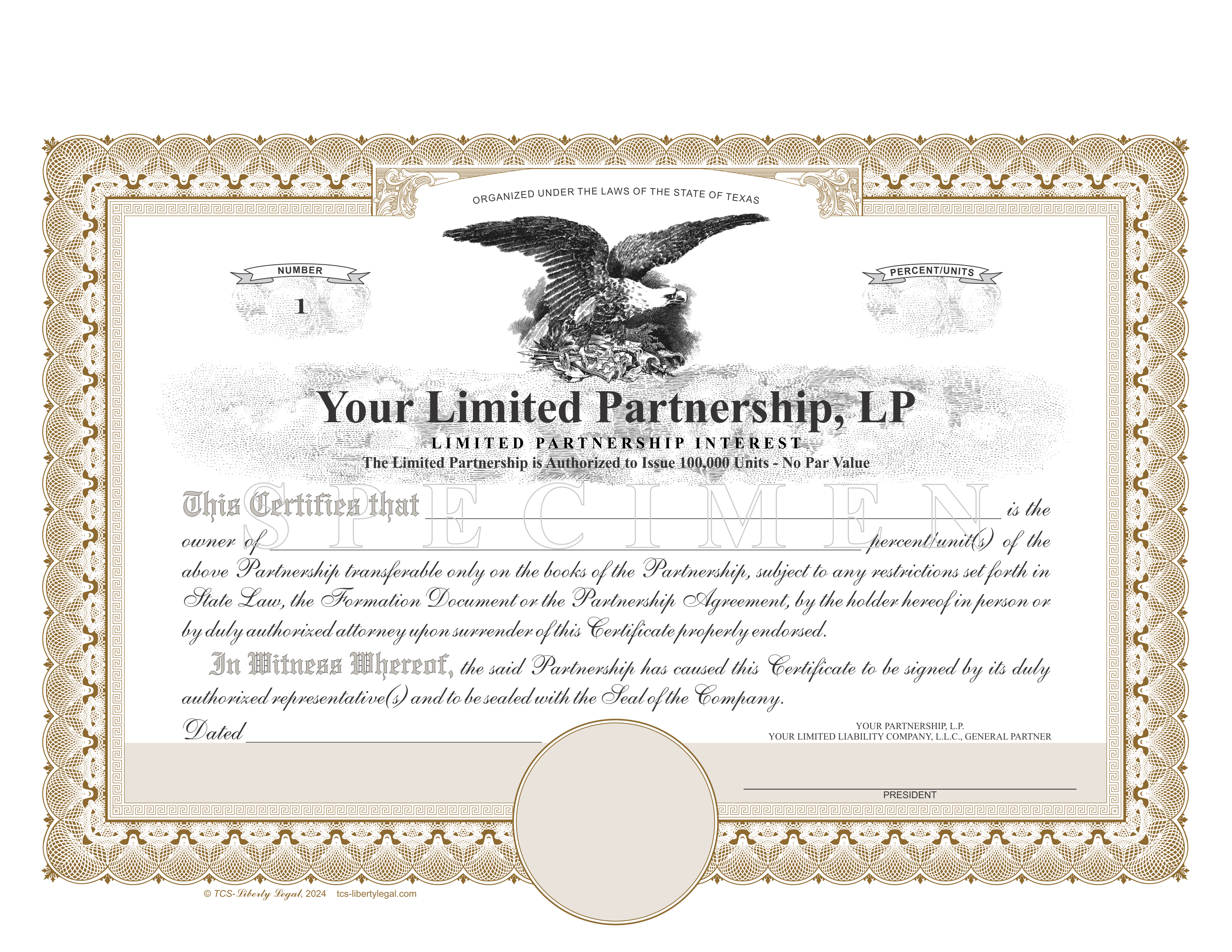 Limited Partnership Certificates (LP)