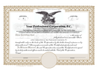 Professional Corporation Certificates (PC)