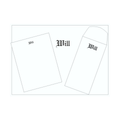 Product #4414 Letter Size Pebble Finish Will Kit Engraved “Will”