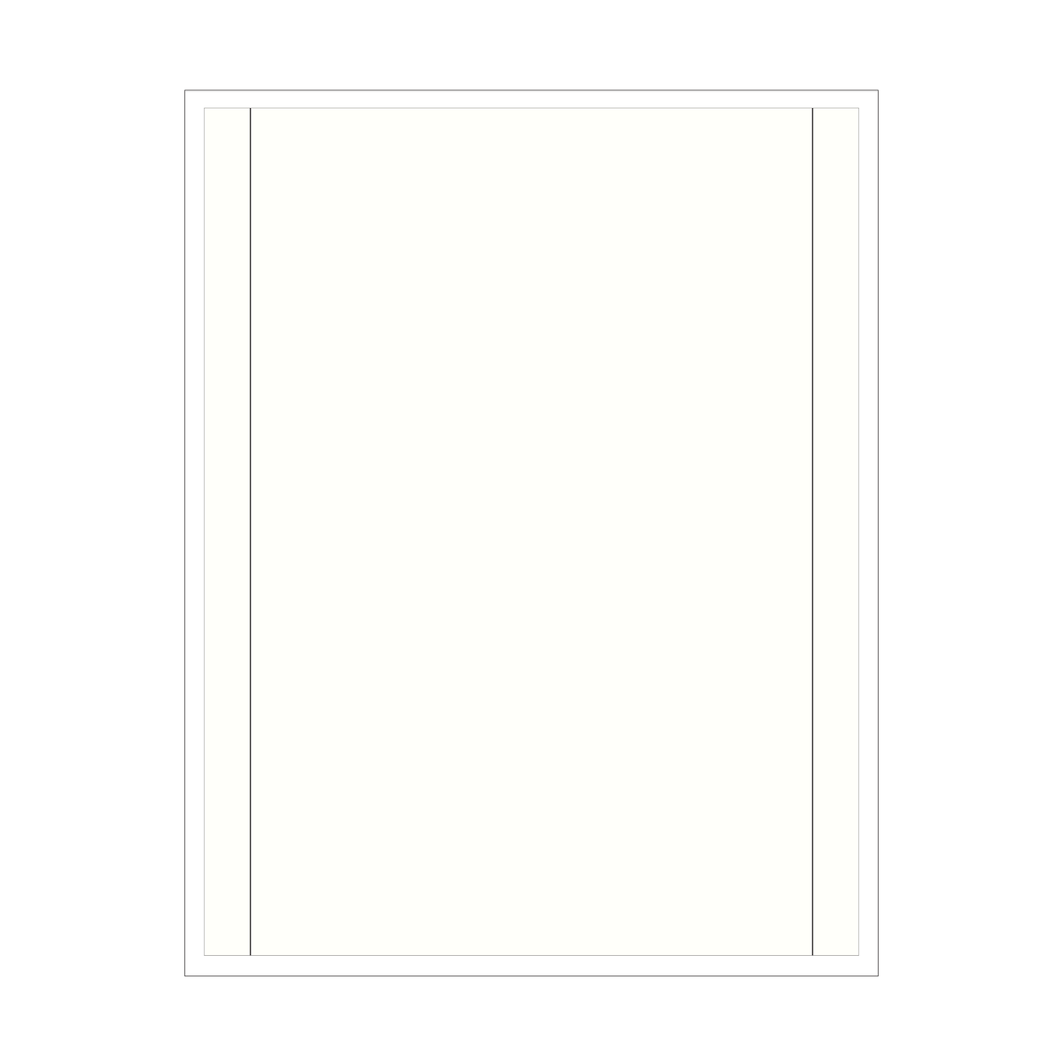 Product #4433 Legal Size Black Ruled Old Council Tree Bond Will Continuation Sheets