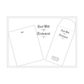 Product #4437 Letter Size Pebble Finish Will Kit Engraved "Last Will and Testament"
