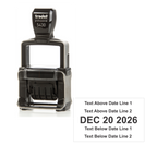 Trodat 5430 Self Inking Dater Stamp