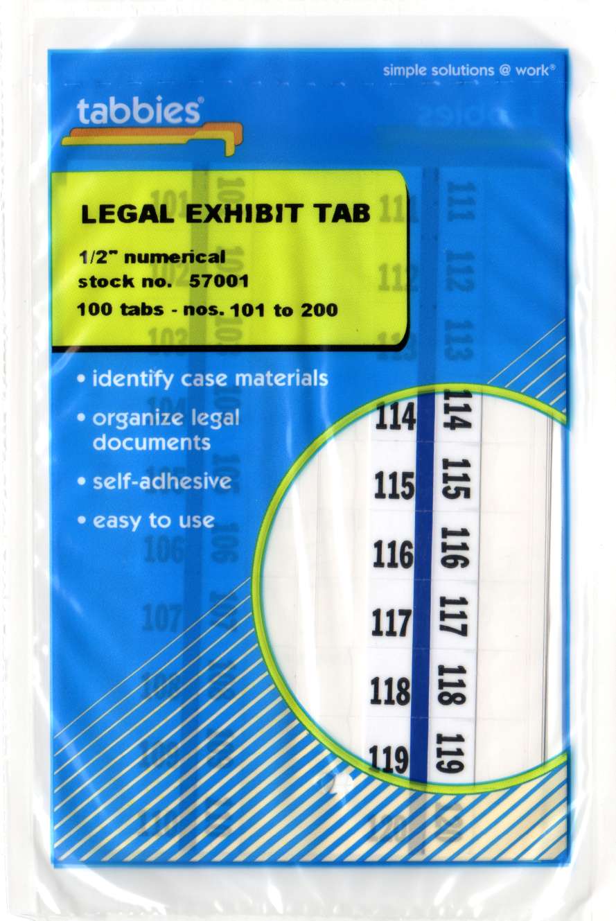 Tabbies 57001 (Numbers 101 - 200)