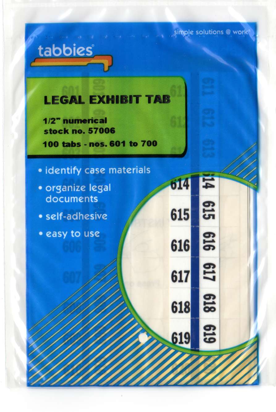 Tabbies 57006 (Numbers 601 - 700)
