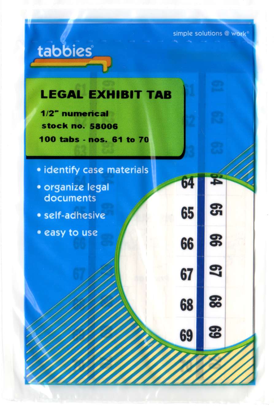 Tabbies 58006 (Numbers 61 - 70)