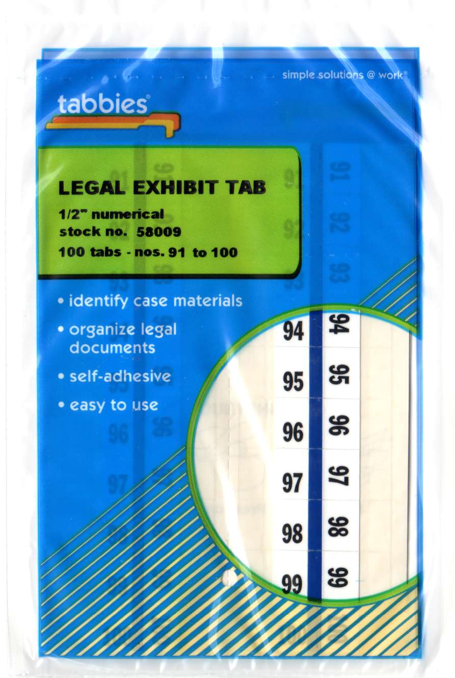 Tabbies 58009 (Numbers 91 - 100)