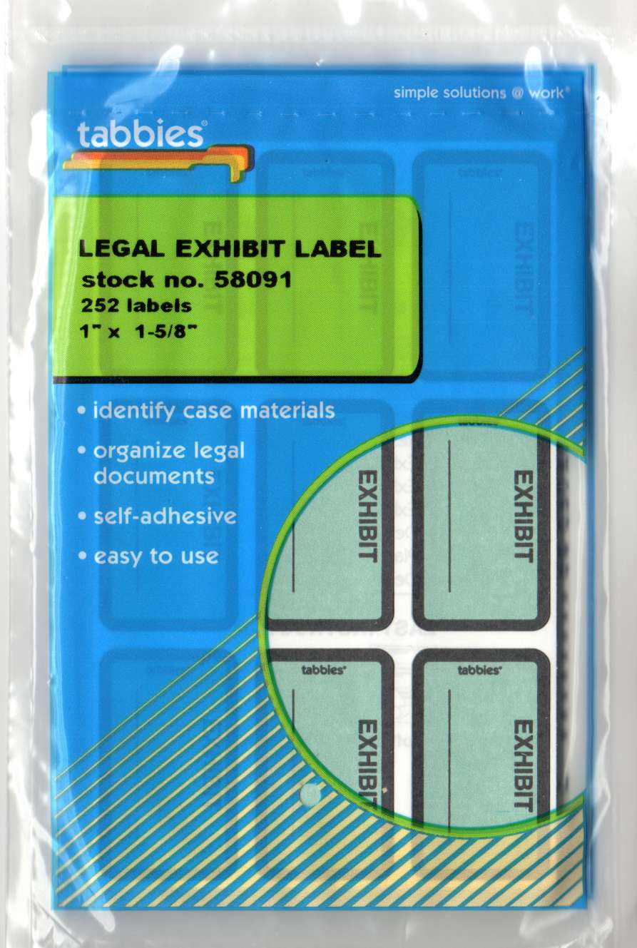 58091 Exhibit Blue Labels
