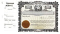 Goes 265 Certificates; Qty. 100