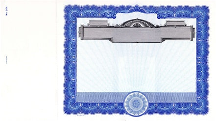 Goes 504 Certificates; Qty. 100