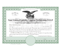 Limited Liability Limited Partnership Certificates (LLLP)