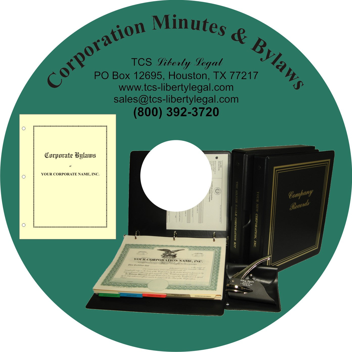 Corporation Minutes & Bylaws on Compact Disc