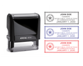 Texas Notary Self Inking Stamp on Ideal 4914