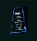 Engraved Wedge Facet Award