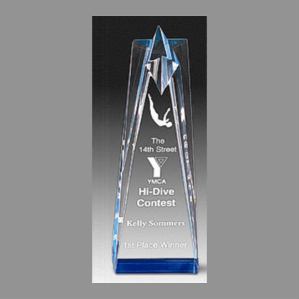 Engraved Star Tower Award
