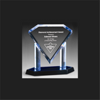 Engraved Diamond Plaque Award