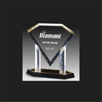 Engraved Diamond Plaque Award