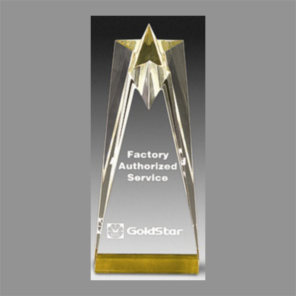Engraved Star Tower Award