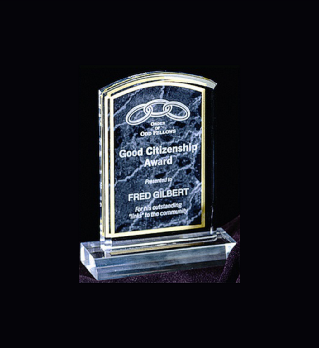 Engraved Marble Image Award