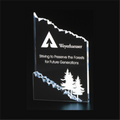 Engraved Frosted Mountain Award