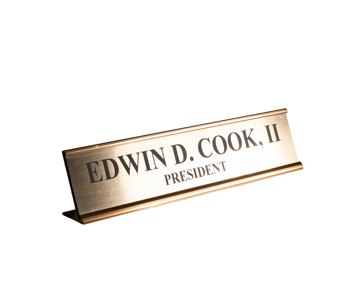 Engraved Name Plate