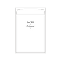 Product #4439 Oversized Pebble Finish Will Envelopes